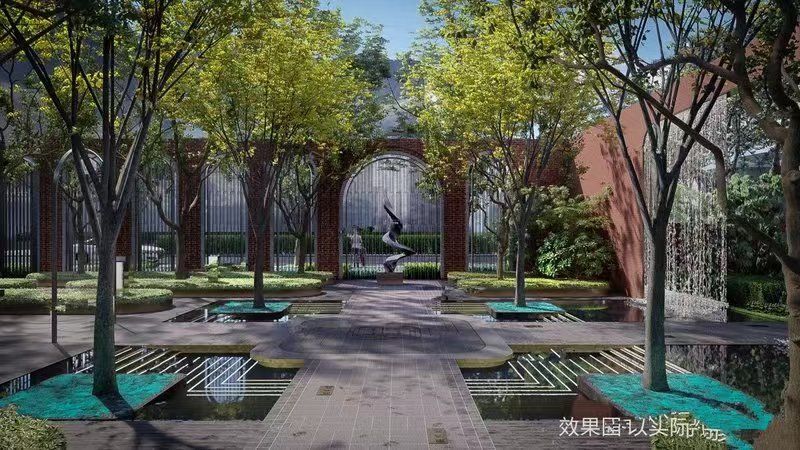 电建地产.汉口公馆效果图图片