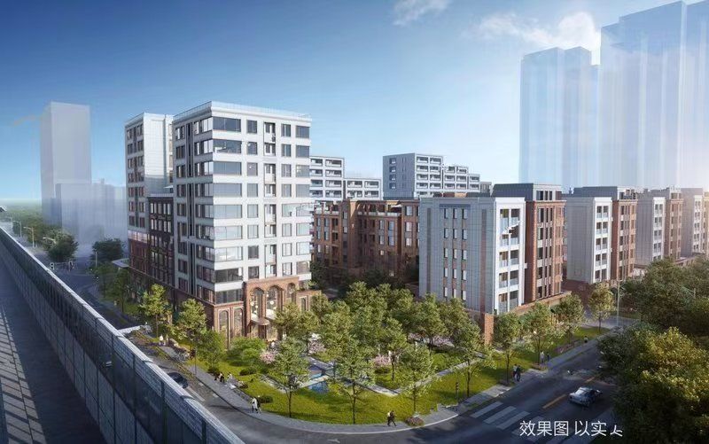 电建地产.汉口公馆效果图图片