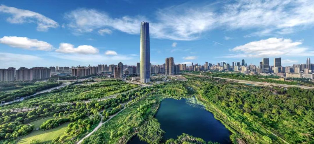 绿城湖畔雲庐实景图