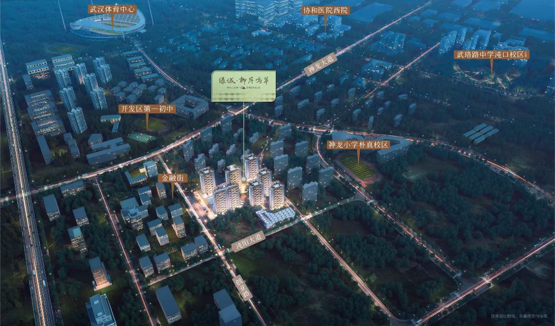 绿城·柳岸鸣翠效果图图片