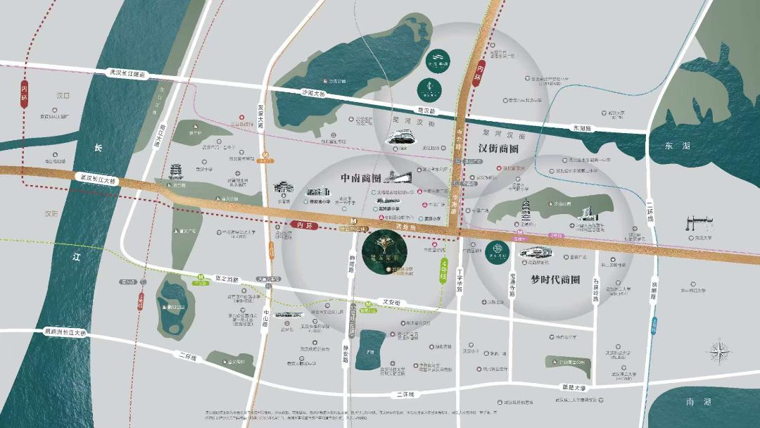 建发.璟玥位置交通图