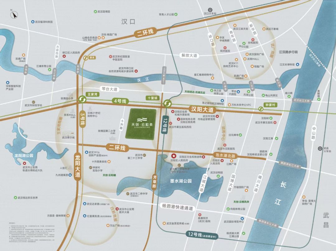 天创.云和奕位置交通图