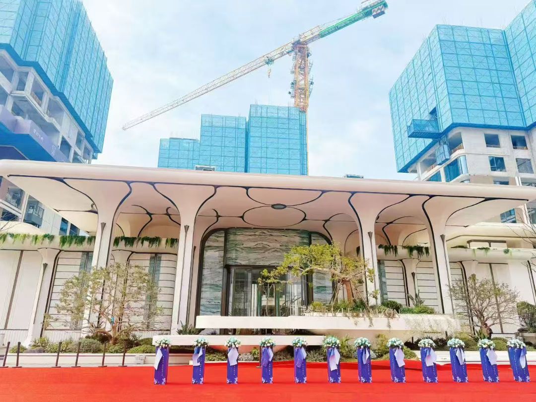 湖北科投.万科.璞拾光屿实景图