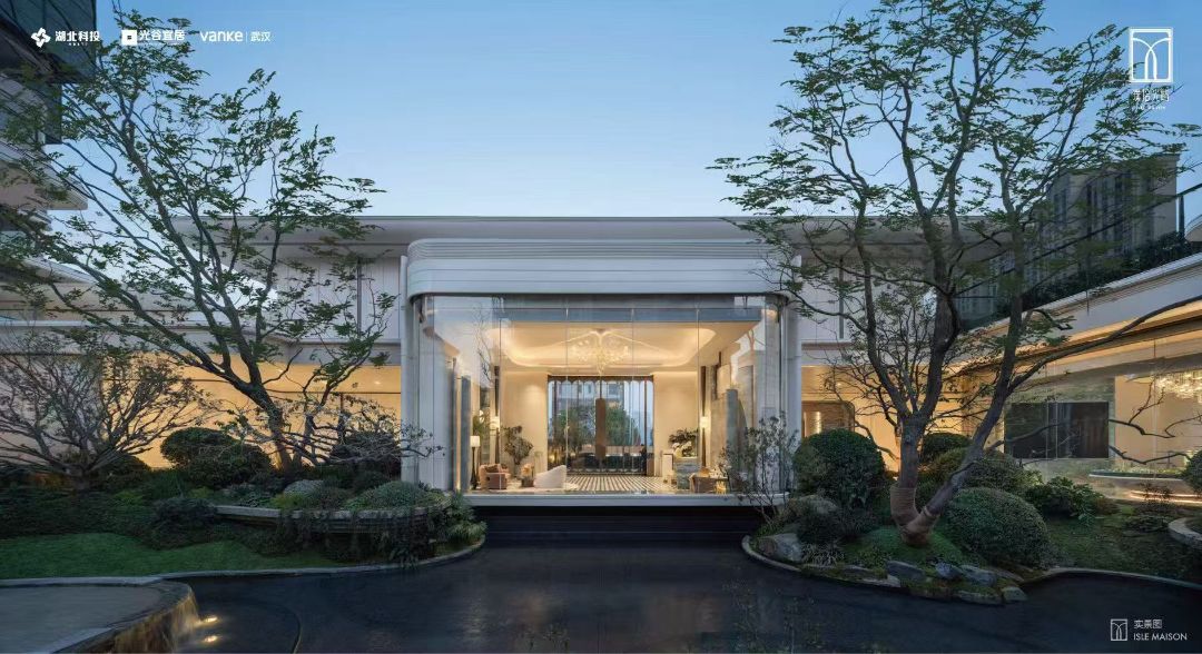 湖北科投.万科.璞拾光屿实景图
