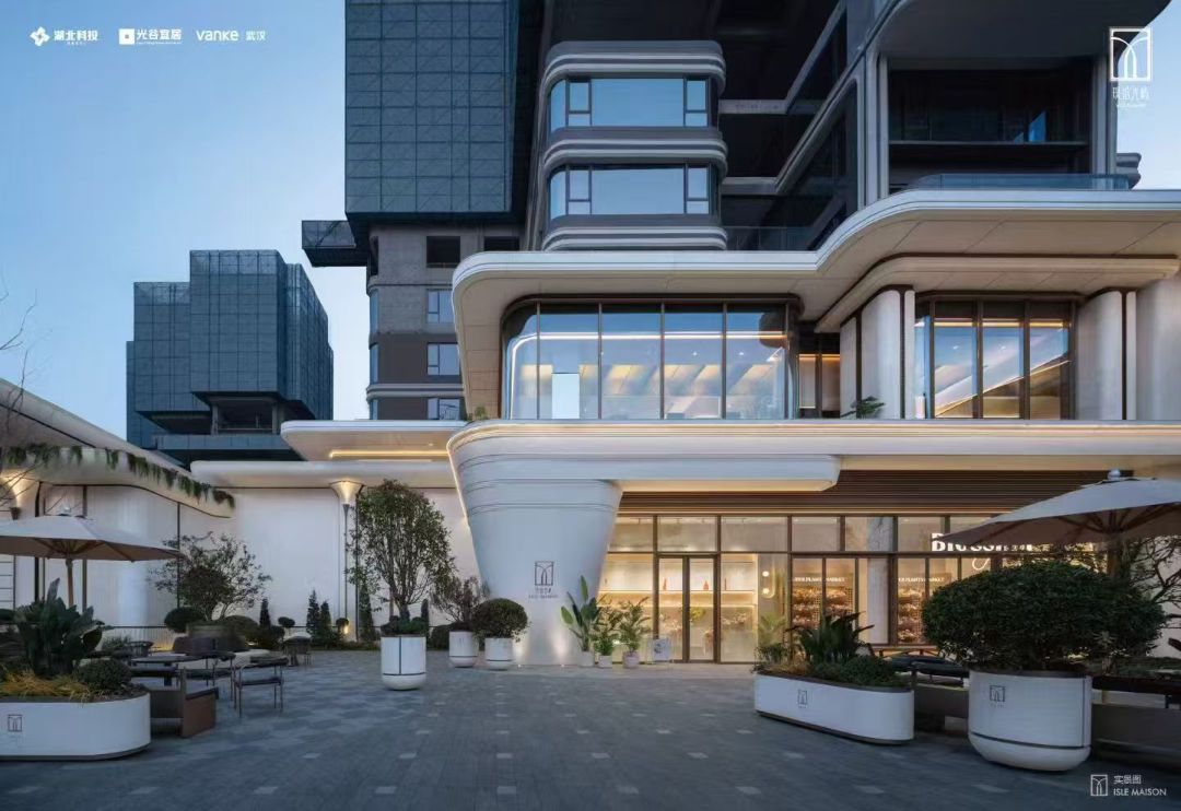 湖北科投.万科.璞拾光屿实景图