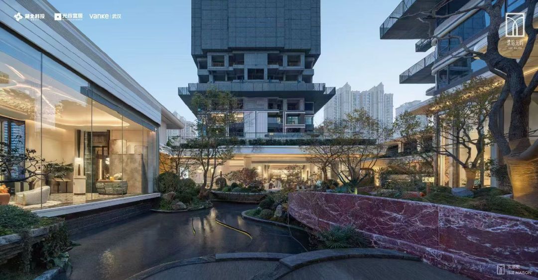 湖北科投.万科.璞拾光屿实景图