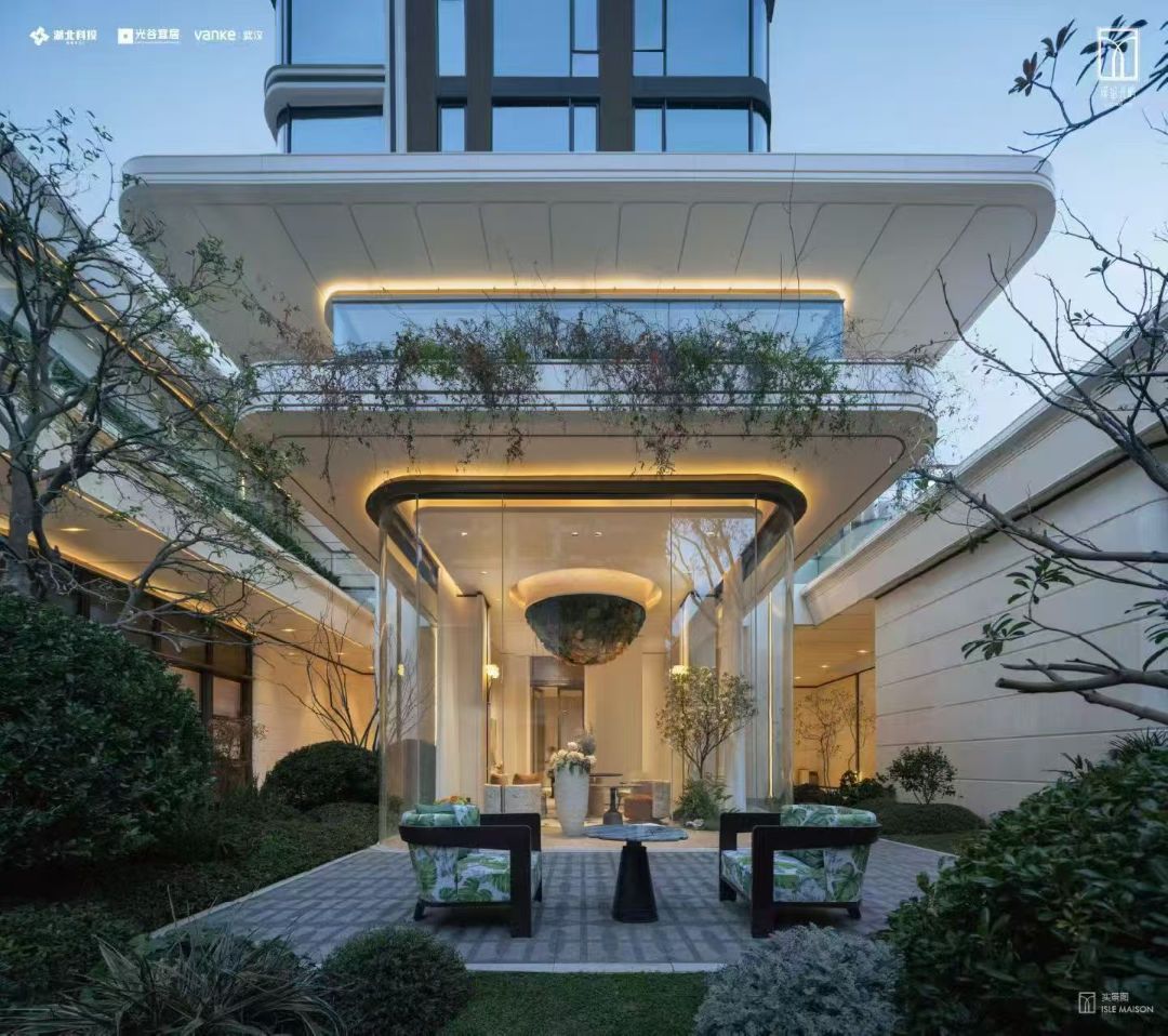 湖北科投.万科.璞拾光屿实景图