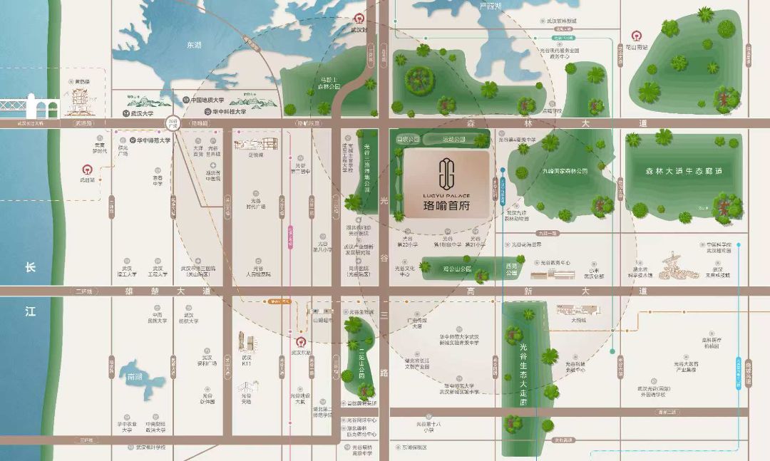 珞喻首府位置交通图