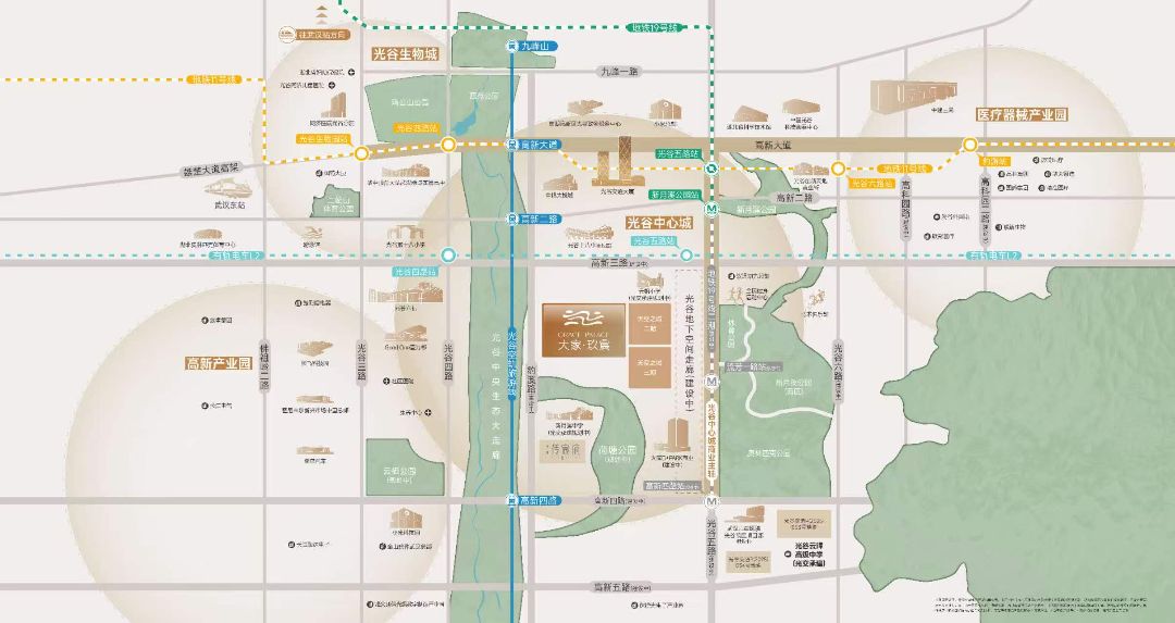 大家.玖宸位置交通图