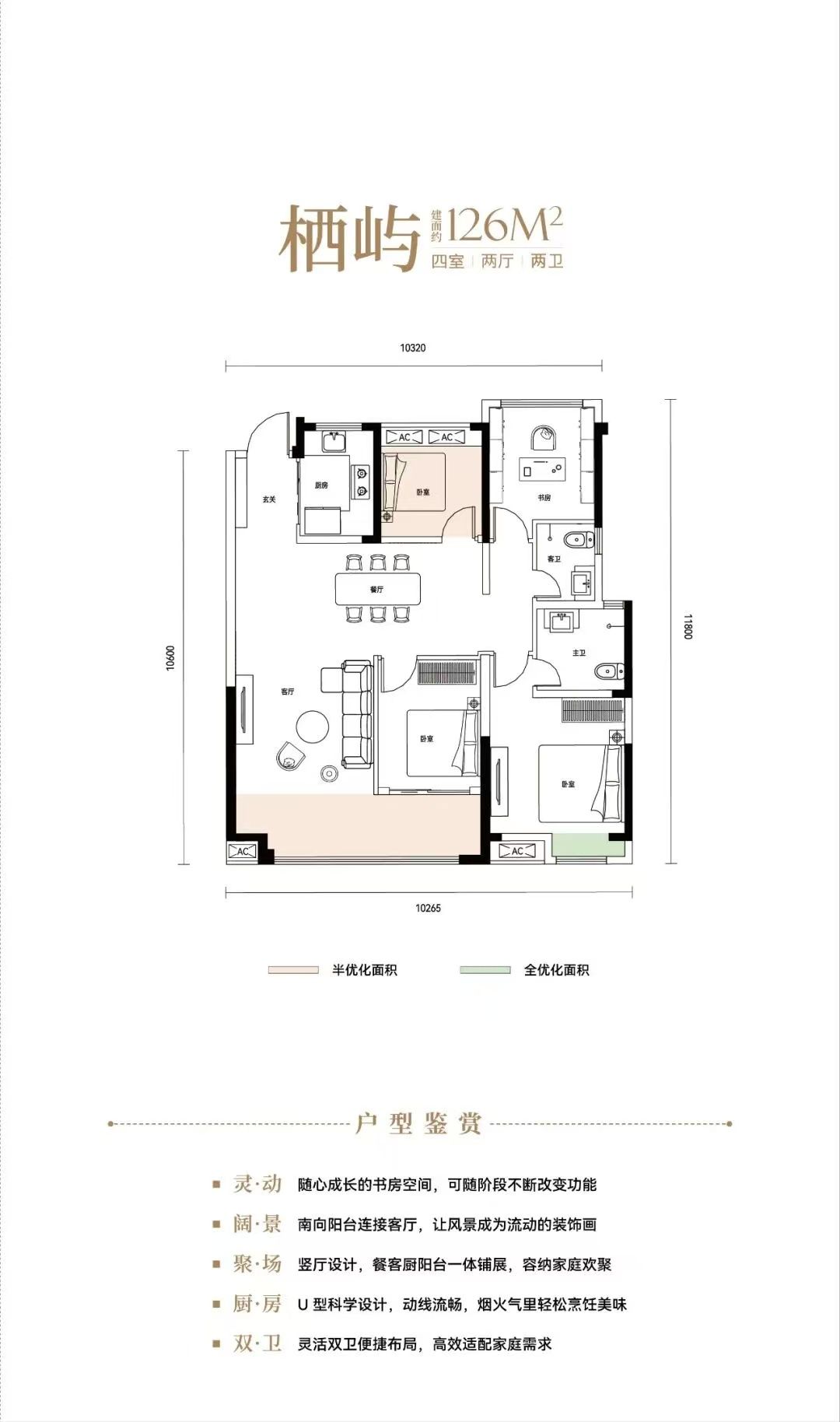 城投联投江南岸四室两厅两卫
