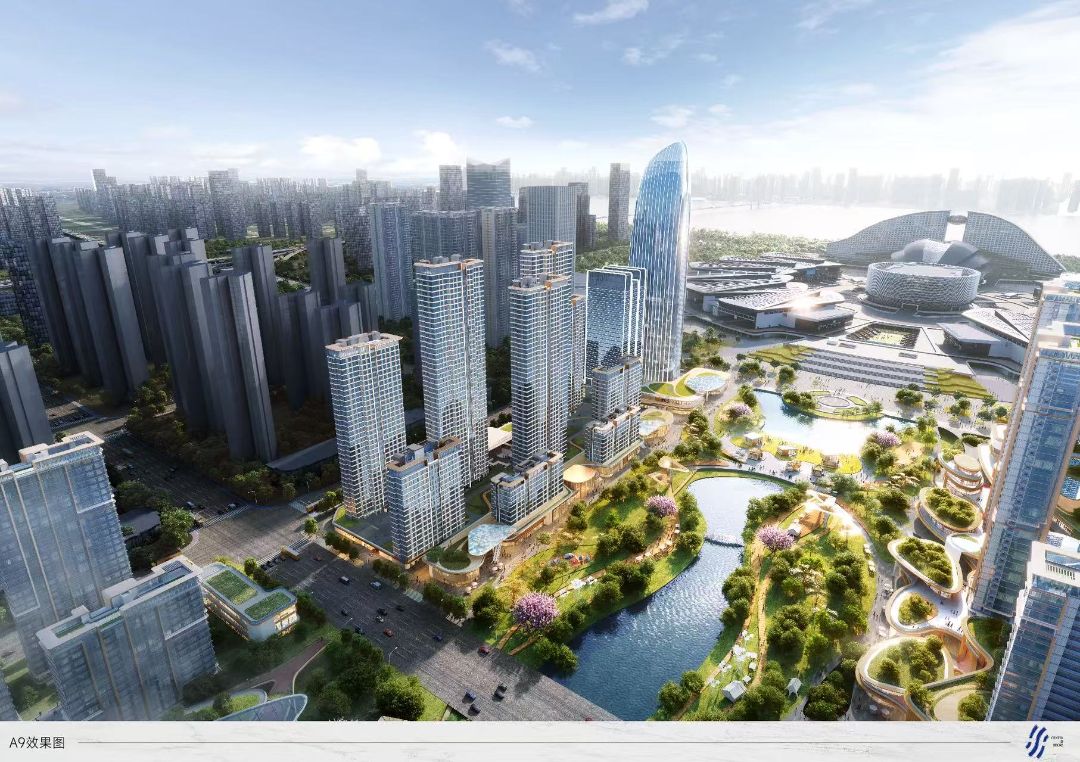 国博城.清樾水岸效果图