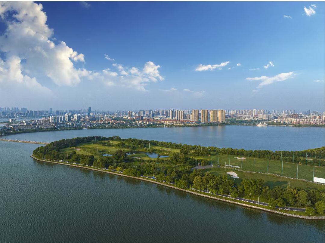 光谷湖畔大观实景图