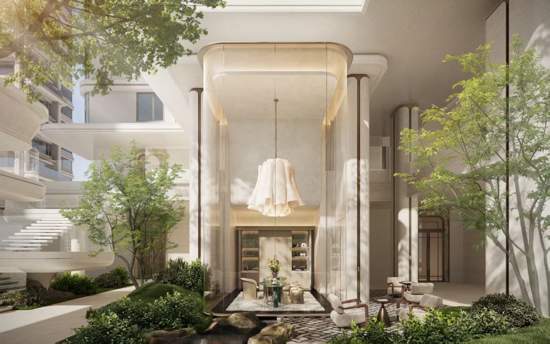 湖北科投.万科.璞拾光屿效果图图片