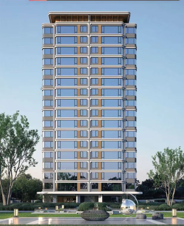 湖北科投.万科.璞拾光屿效果图