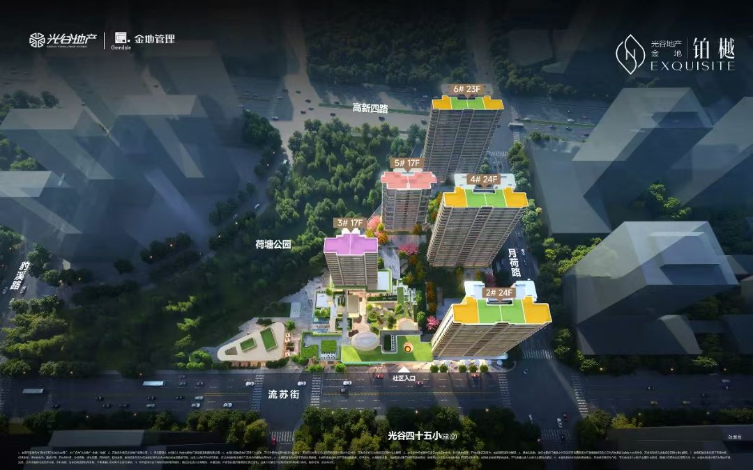 光谷地产.金地铂樾效果图